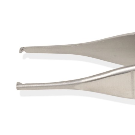 Steril kirurgisk adson-tang - lige - 12 cm 1x2 tænder - pakke 25 stk.