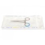 Pinça hemostática H. mosquito estéril - reto - 12,5 cm - embalagem 25 pedaços.