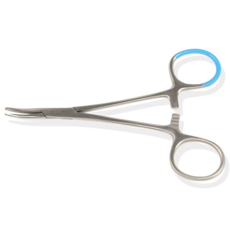Hæmostatisk tang H. Myggesteril - buet - 12,5 cm - pakke 25 stk.
