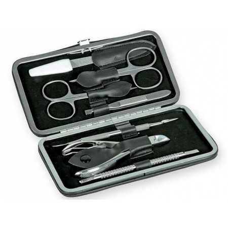 Podiatry kit with hard case - 7 instruments