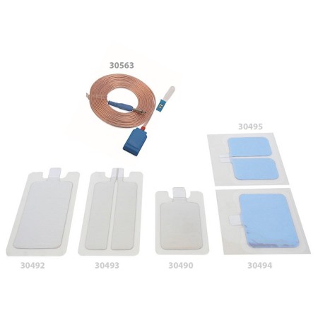 Plåtkabel (30490-30495) - 6,3 mm kontakt - 5 m