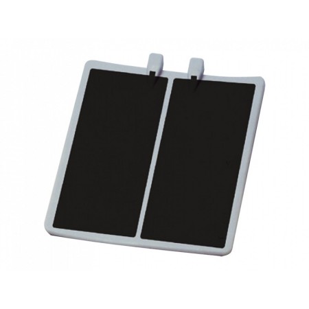 Placă bipartită de cauciuc 20 x 15 cm