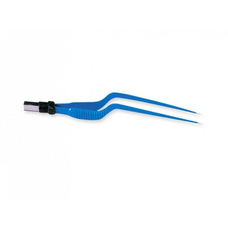 Pince bipolaire à baïonnette, 16,5 cm, pointes de 1 mm
