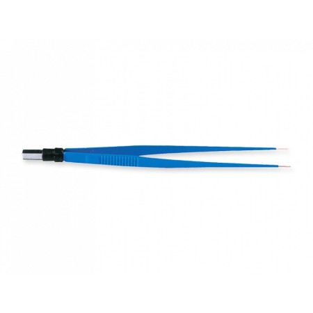 Pince bipolaire droite 18 cm - pointes de 0,3 mm