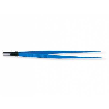 Pince bipolaire droite 20 cm - pointes 0,3 mm