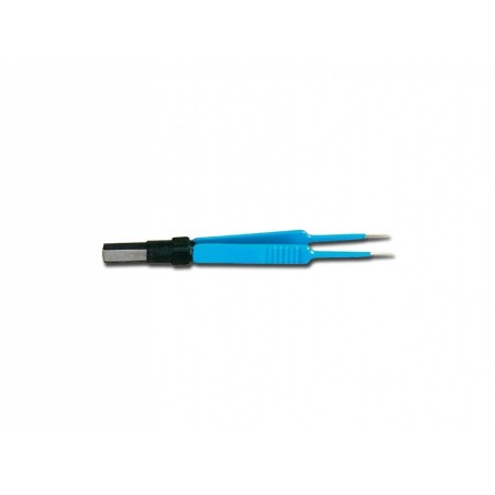Rechte bipolaire pincet 11,50 cm - 0,25 mm punten