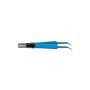 Curved bipolar forceps 11.50 cm - 0.25 mm tips