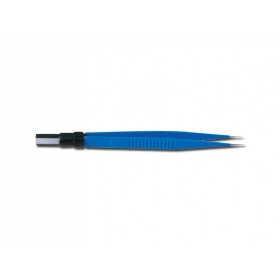 Pince bipolaire droite 15 cm - pointes droites 0,5 mm