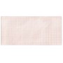 Ekg-thermopapier 112x23 mmxm - orange grid roll - 10 rollen