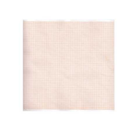 EKG-Thermopapier 210x30 mmxm - Orange Grid Roll - 5 Rollen