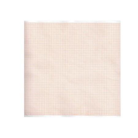 Papier thermique ecg 210x30 mmxm - rouleau de grille orange - 5 rouleaux