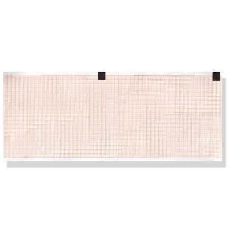 EKG hőpapír 110x140 mm - 143 db narancssárga rács - csomag 20 csomag