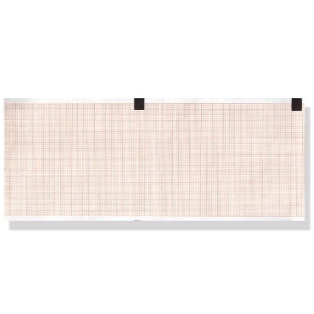 Hârtie termică ecg 110x140 mm - pachet de 143 grile portocalii - pachet de 20