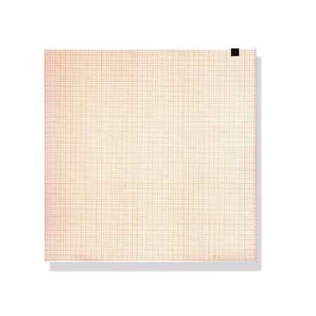 EKG-Thermopapier 210x295 mm - Packung mit 150 f. orangefarbenem Gitter - 1 Packung