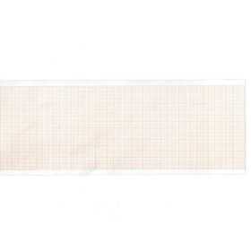 EKG-Thermopapier 210x30 mmxm - orangefarbene Gitterrolle - Packung 5 Rollen