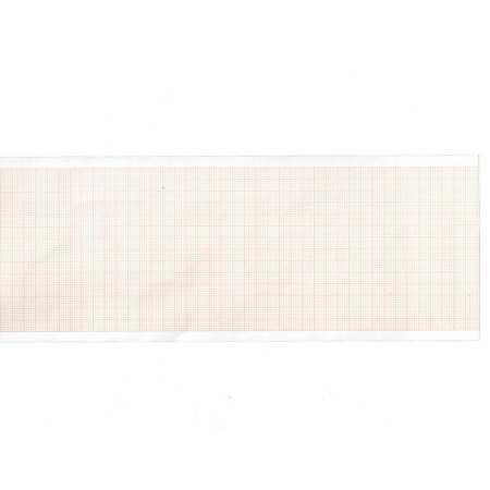 ECG thermal paper 210x30 mmxm - orange grid roll - pack. 5 rolls