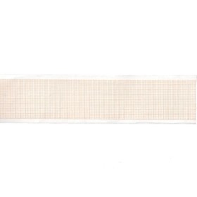 Thermo-EKG-Papier 50x20 mmxm - orangefarbene Gitterpackung - 20 Rollen