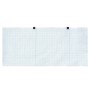 Ekg termiskt papper 120x18 mmxm - blue grid roll - 10 rullar