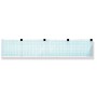 Papier thermique ECG 60x75 mm x 250 - pack grille bleue - pack. 25 pièces.