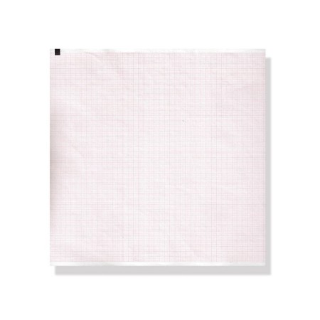 Papier termiczny ekg 210x280 mm - pakiet pomarańczowej siatki - 1 opakowanie