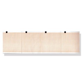 Hârtie termică ECG 80x70 mm - pachet grilă portocalie - pachet. 20 pachete