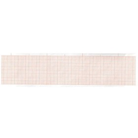 ECG thermal paper 50x30 mmxm - orange grid roll - 20 rolls