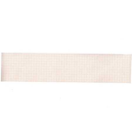 ECG thermal paper 58x25 mmxm - orange grid roll - 20 rolls