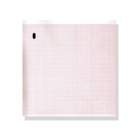 ECG thermisch papier 215x280 mmxm - oranje rasterpak - 1 pak