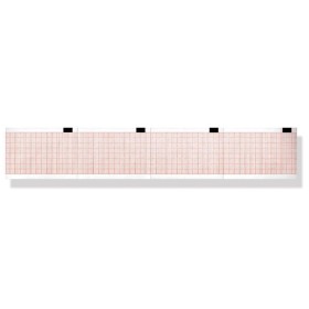 EKG-Thermopapier 50x70 mmxm - orangefarbene Gitterpackung - Packung 25 Packungen