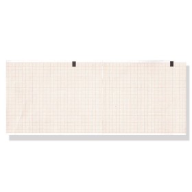 Carta termica ecg 108x140 mmxm - pacco griglia arancio - conf. 25 pacchi