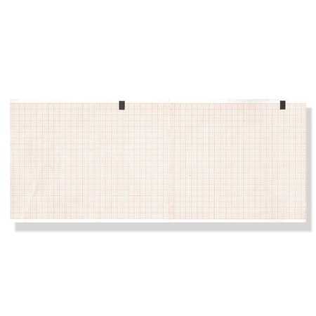 Papel térmico ECG 108x140 mmxm - paquete de rejilla naranja - paquete 25 paquetes