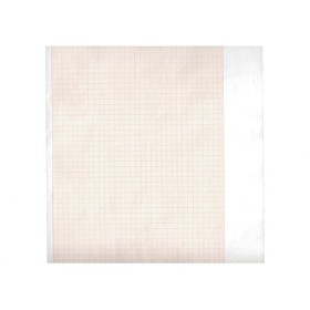 ECG thermal paper 210x20 mmxm - orange grid roll - 5 rolls