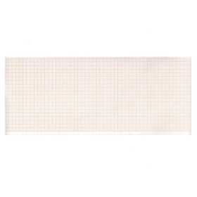 EKG-Thermopapier 107x25 mmxm - Orange Grid Roll - 10 Rollen