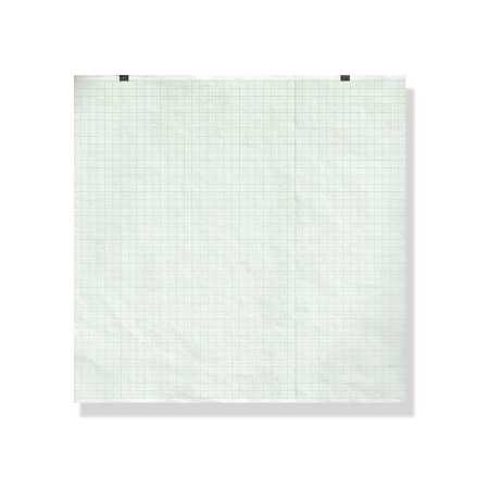 ECG thermal paper 210x140 mm - green grid pack - pack. 10 packs