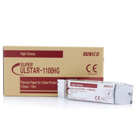 Hârtie pentru imprimantă video durico compatibilă upp-110hg, k91hg/kp91hg - pachet de 5 buc.