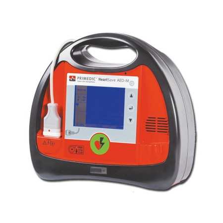 Defibrylator z EKG i monitorem AED-M Primedic Heart Save - GB/ES/PT/GR