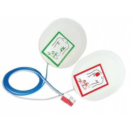 Compatible plates for defib. Cardiac Science, GE See also 55026 - 1 pair