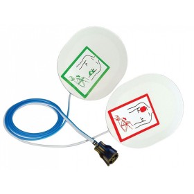 Compatible plates for defib. Median see also 55044 - 1 pair