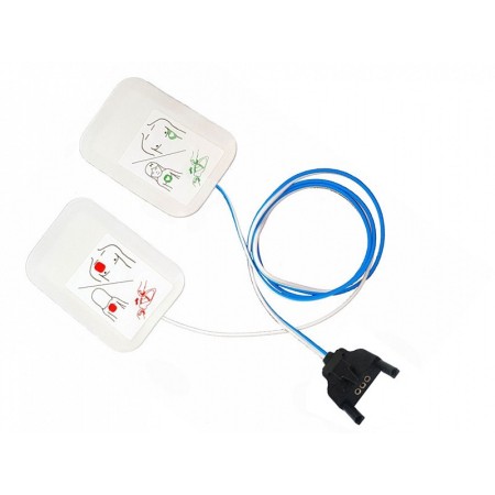 Compatibele kinderplaten voor defibrillatie. mediaan, tecnogaz zie ook 55046 - 1 paar