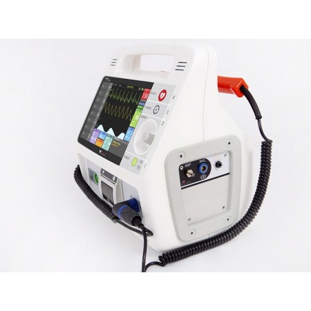 Defibrilátor Rescue Life 9 s teplotou, SpO2, Nibp, kardiostimulátorom - anglicky