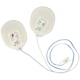 Paire de coussinets de défibrillateur zoll - adulte - 1 paire f7951