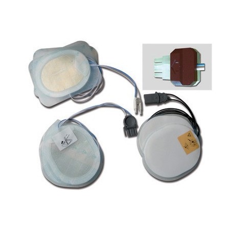 Paar defibrillator-pads drager, innomed, s&w, welch allyn - 1 paar f7955