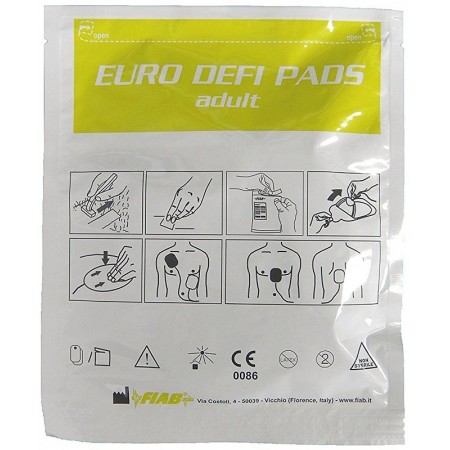 Par de pás para desfibriladores drager, innomed , s&w, welch allyn - 1 par f7955