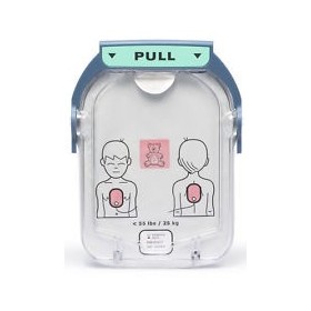Coppia di piastre philips hs1 heartstart aed pediatriche