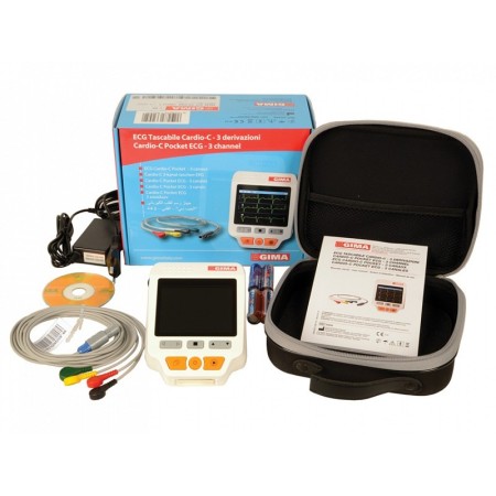 Ecg portable cardio c - 3 canaux