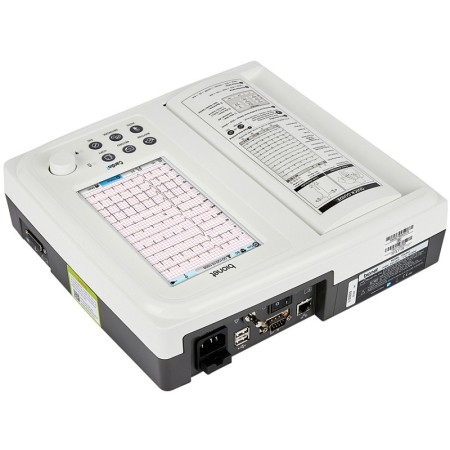 Nuevo ecg cardiovascular de 7 o 12 canales con pantalla táctil