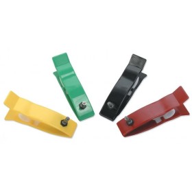 Électrodes ecg clamp adulte avec fixation universelle - 4 pièces