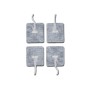 Elettrodi per elettrostimolazione e tens 45x35 mm con cavetto - conf. 4 pz.