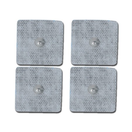 Elektrostimulációs elektródák és több tízes 46x47 mm-es gomb - csomag 4 darab.