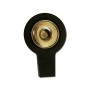 Clipadaptere 2 mm - sort - pakke 10 stk.